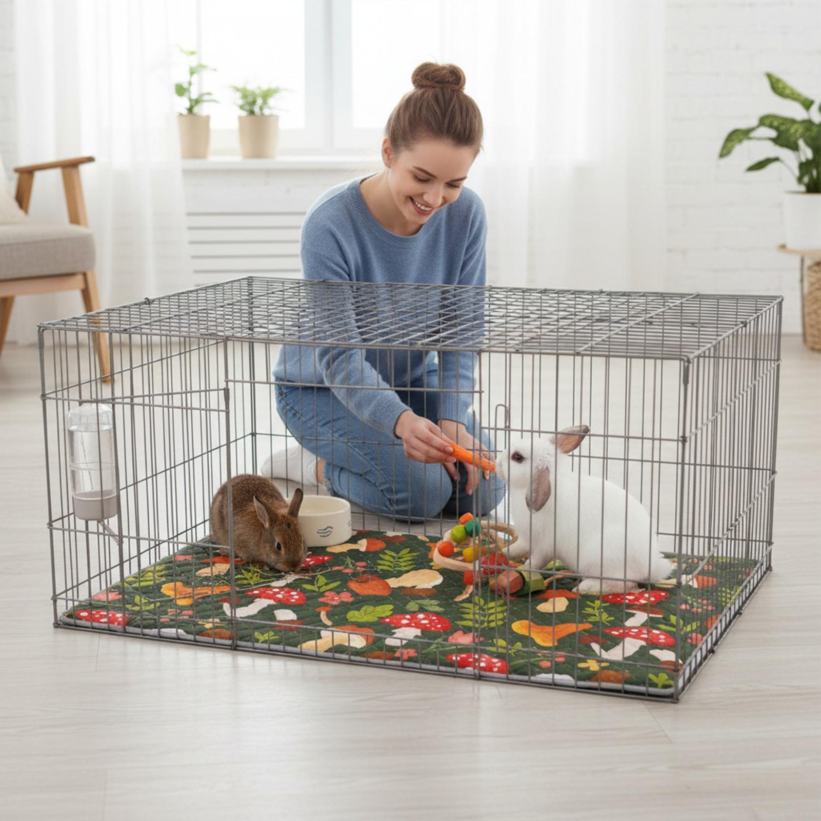 Hedgehog Bedding Liner - Подкладка для клетки, моющийся впитывающий коврик,