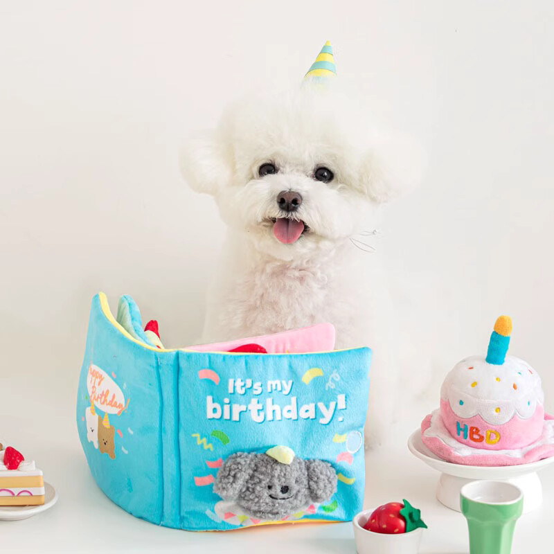 Dog Treat Puzzle Toy - Интерактивная книга для обнюхивания для домашних