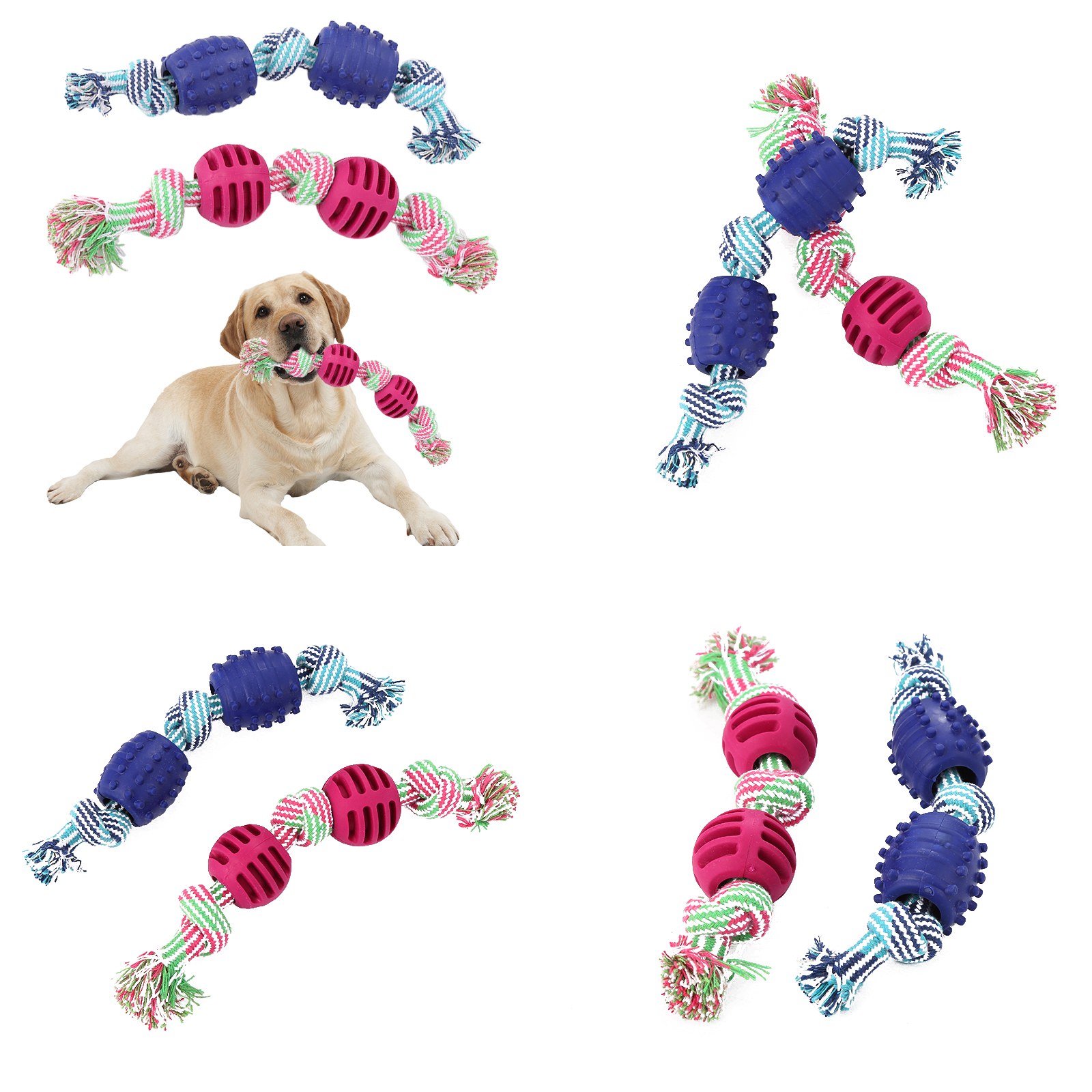 Pet Supplies In Amazon - Игрушки для собак из хлопковой веревки