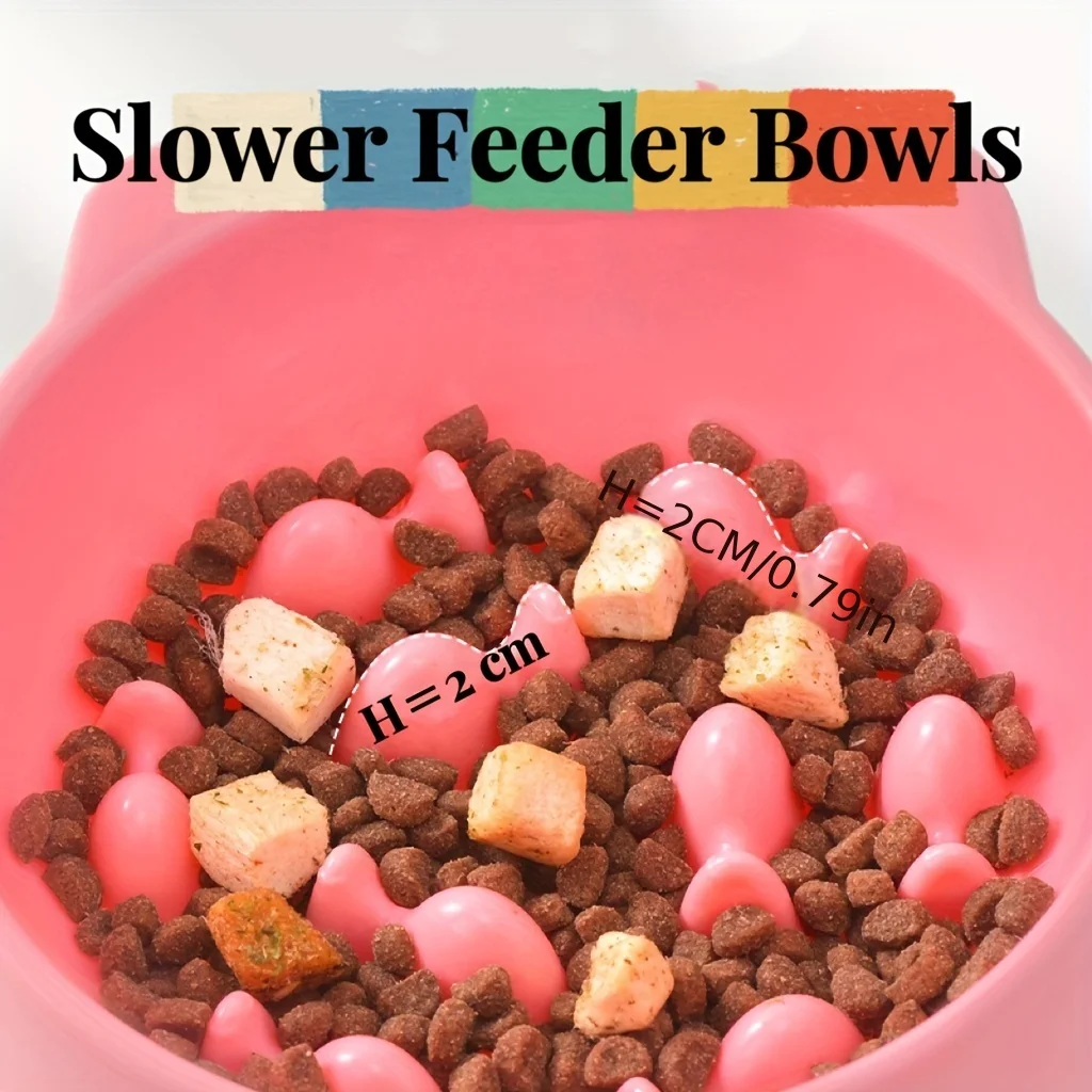 Миска для кошек, миска для рис – обзор и цена Slow Feeder Dog Bowl