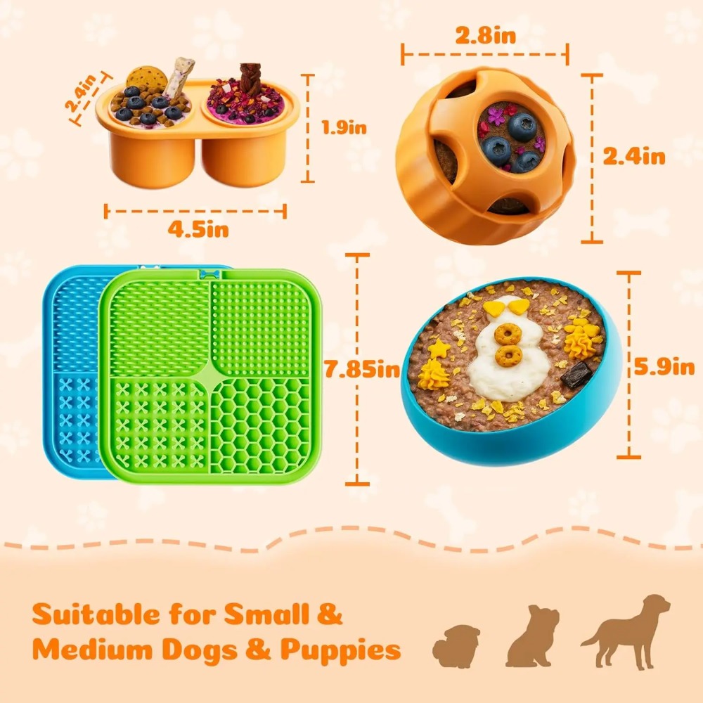 Набор из 6 игрушек для собак:  – обзор и цена Dog Treat Puzzle Toy