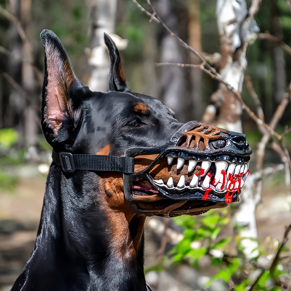 3D-реалистичный намордник для  – обзор и цена Dog Muzzle Silicone