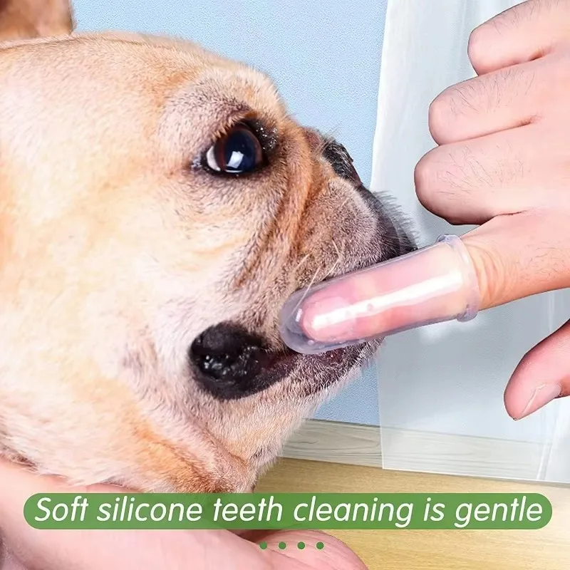 Super Soft Pet Finger Toothbru – обзор и цена Dog Muzzle Silicone