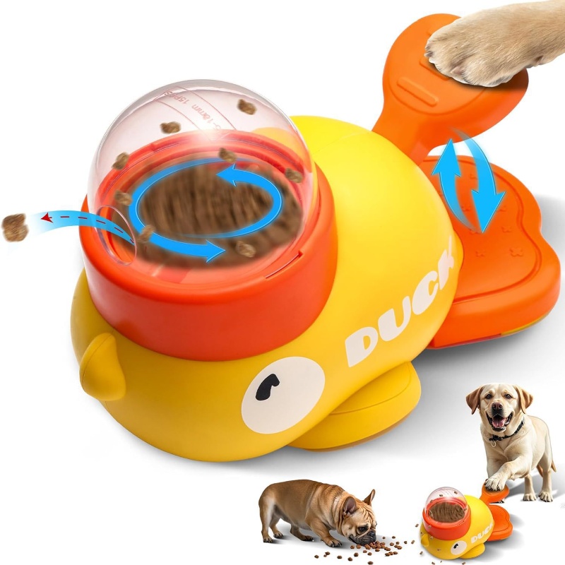 Желтая интерактивная игрушка-д – обзор и цена Dog Treat Puzzle Toy