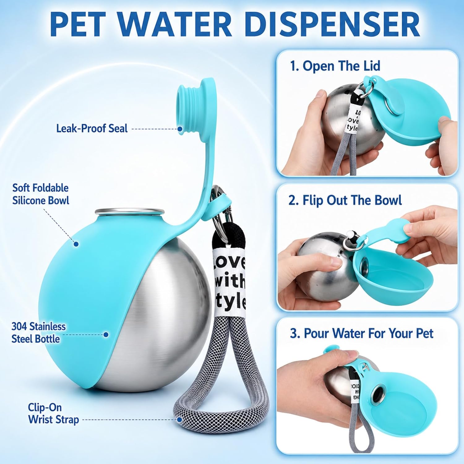 Портативная бутылка для воды д – обзор и цена Pet Supplies Coupon