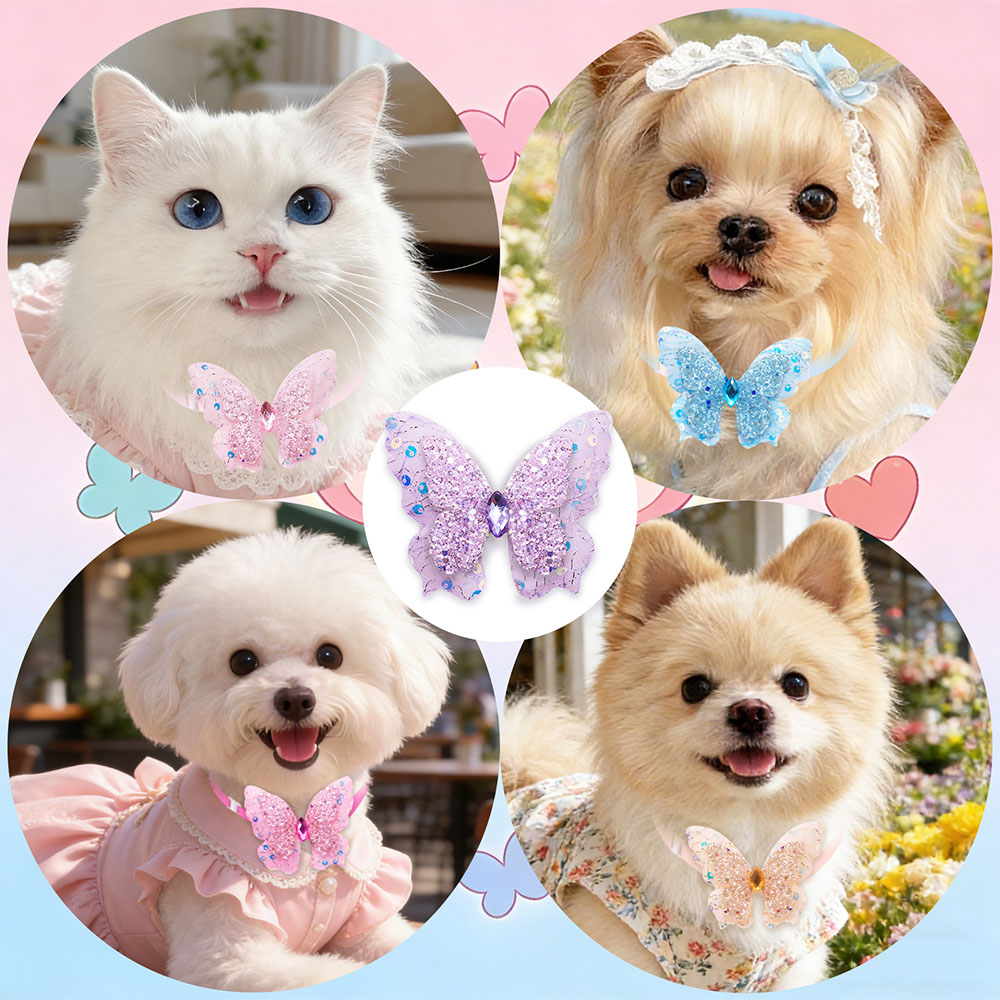 50 шт. бантиков для собак, вес – обзор и цена Pet Supplies Coupon