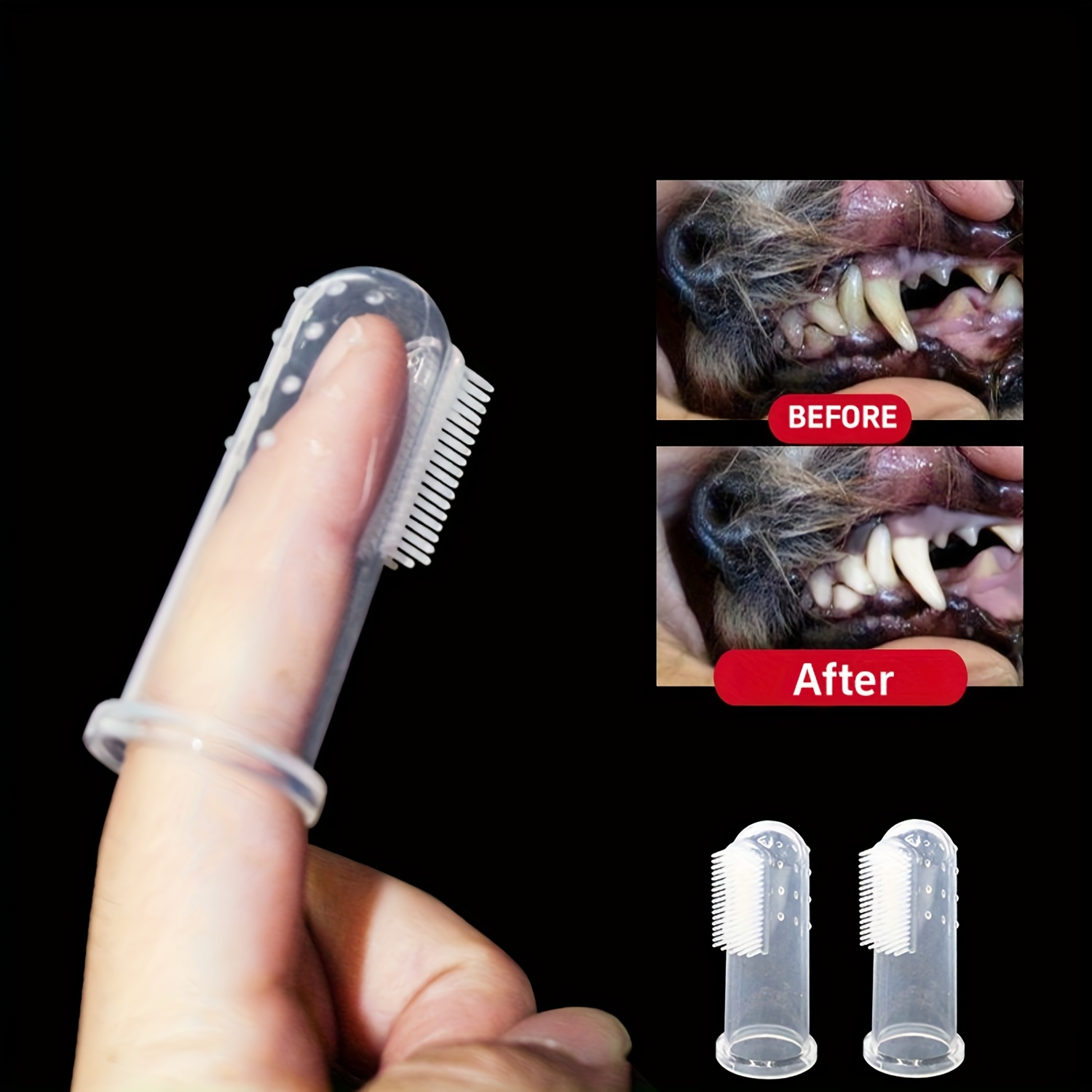 5 зубных щеток для домашних жи – обзор и цена Dog Muzzle Silicone