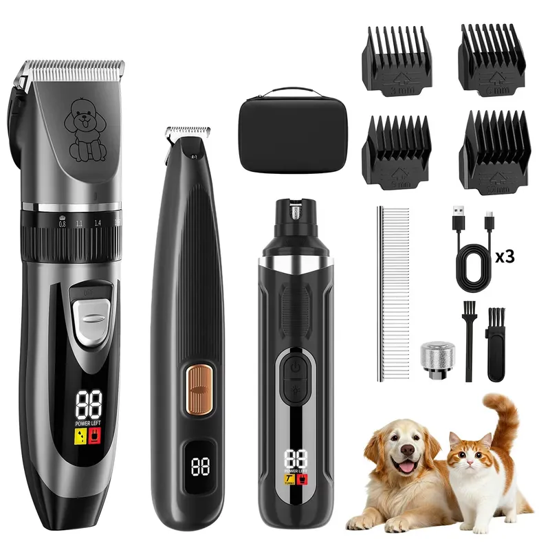 Беспроводной набор для стрижки – обзор и цена Dog Grooming Clippers