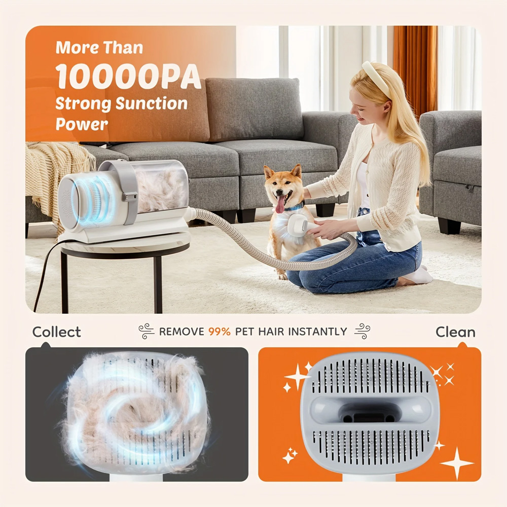 Пылесос для груминга животных  – обзор и цена Pet Supplies Application